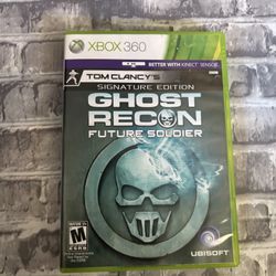 Tom Clancy's Ghost Recon: Future Soldier (Microsoft Xbox 360, 2012)