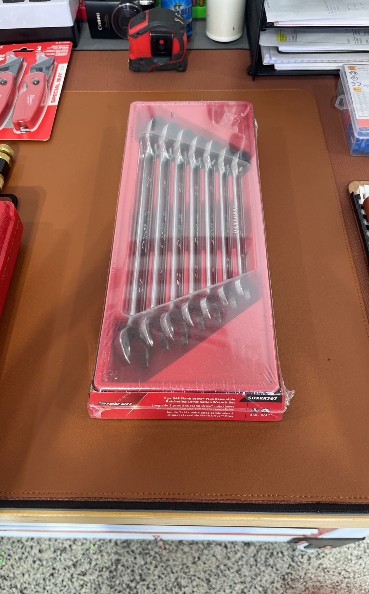 Snap On SAE Wrench Set SOXRR707