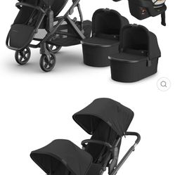 Twins Baby Stroller Set