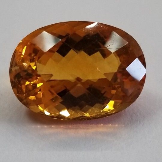 Loose Fantasy cut Citrine