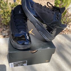 Nike Air Jordan Mad Aura 2 GS All Black Youth Size 6