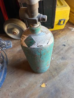 Airgas Compressed Gas Cylinder with Valve