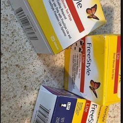 Freestyle Test Strips Diabetic Diabetes 