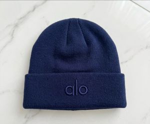 Alo Yoga Beanie - Navy Blue - One Size