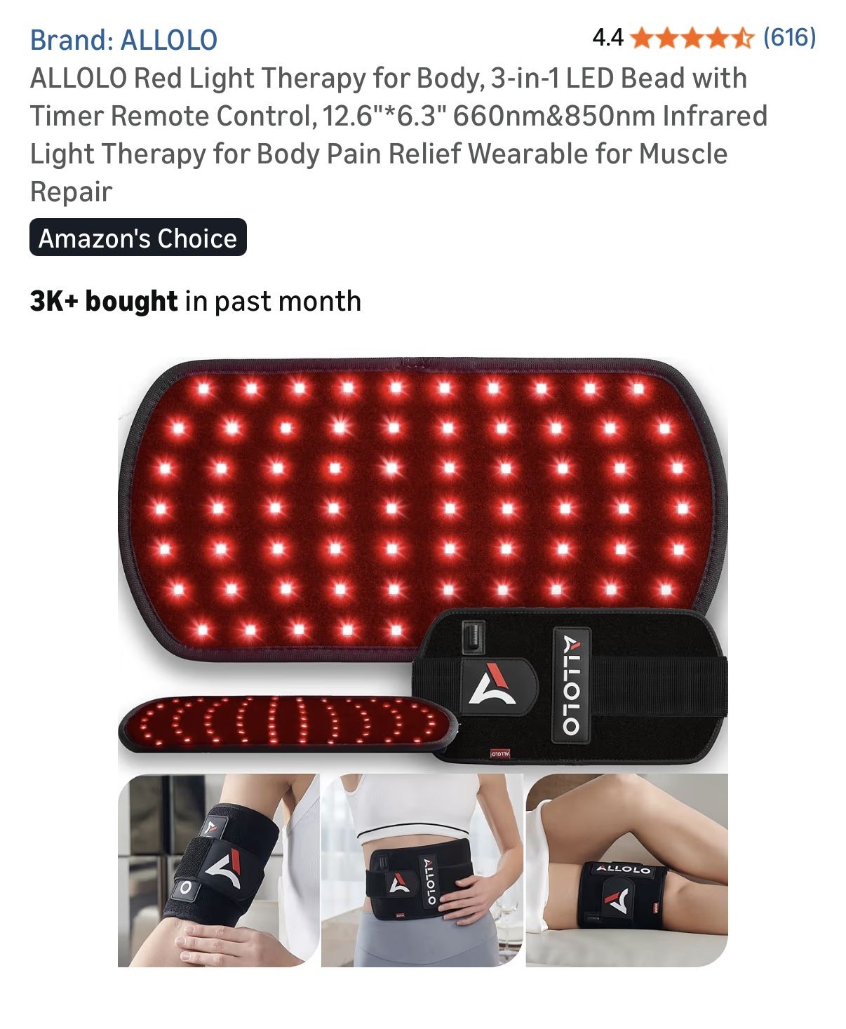 Red light therapy