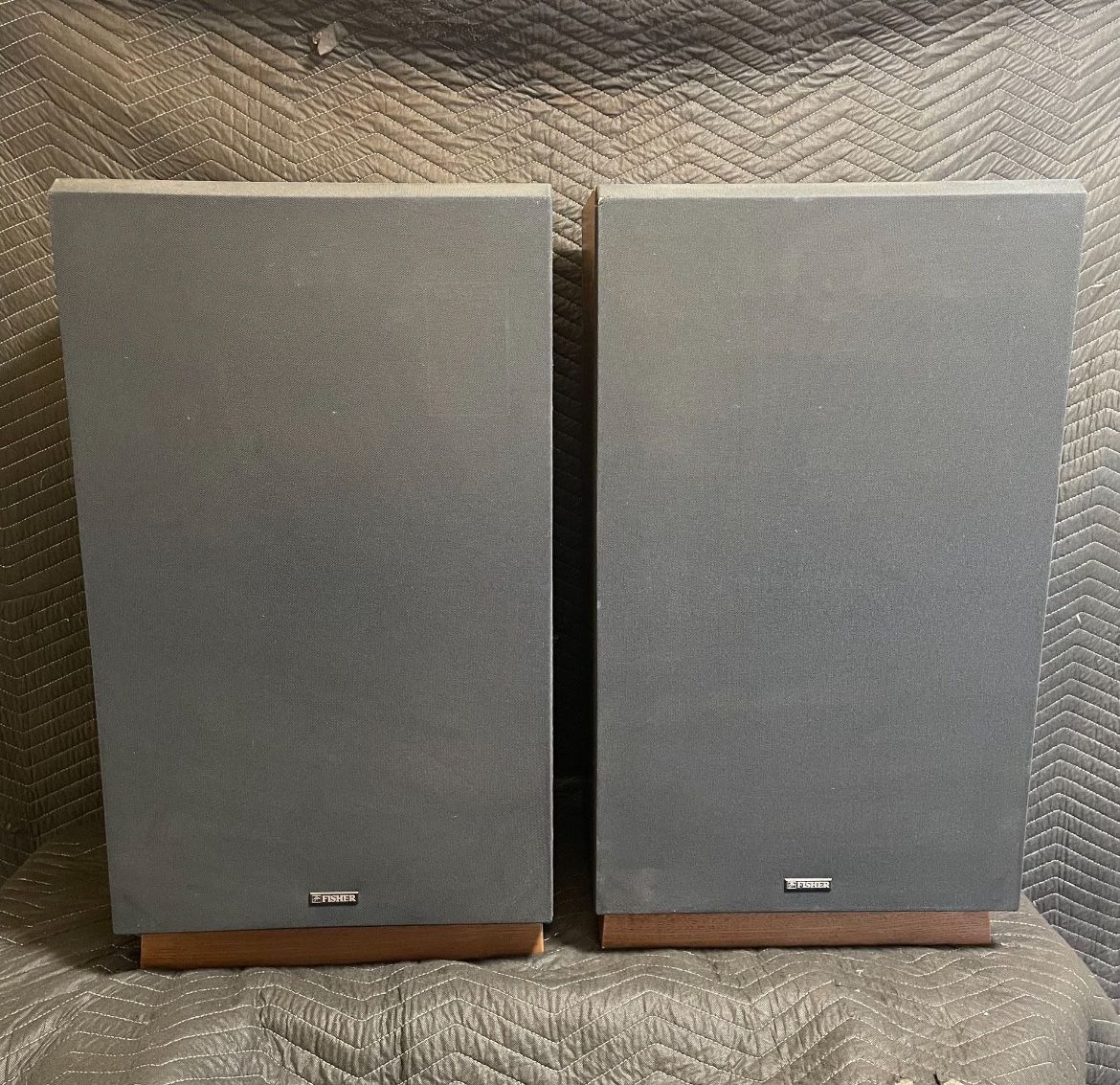 Vintage Fisher ST-845 Speakers