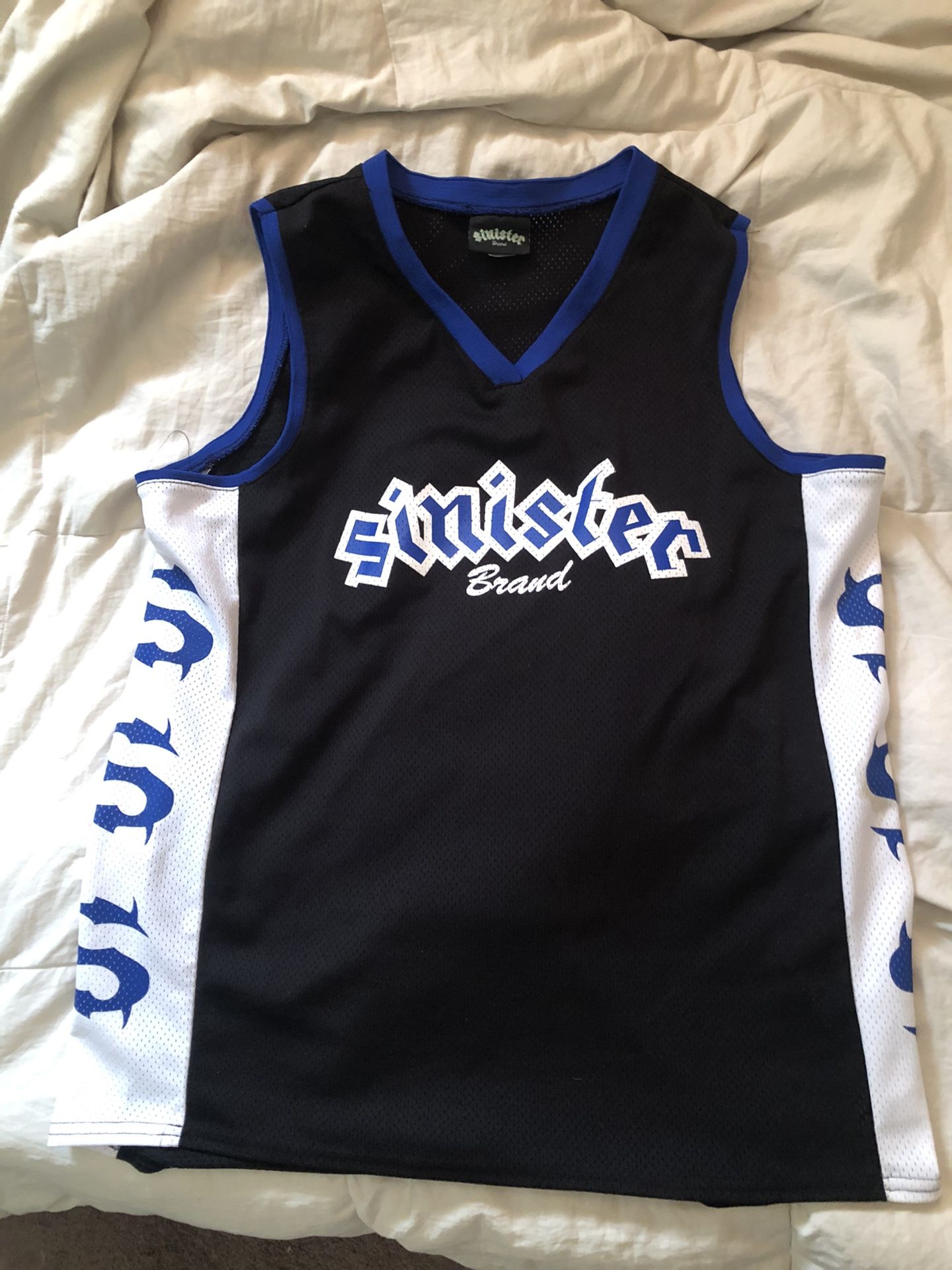 Vintage Sinister Brand XL MMA Sleeveless Jersey