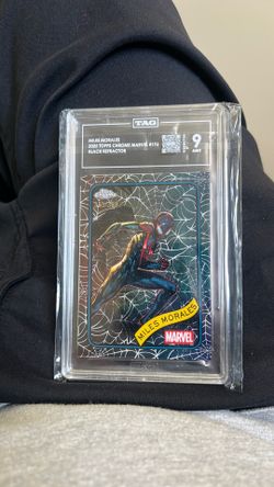 Miles Morales Topps Marvel Chrome