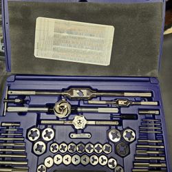 Irwin 53 Piece  Tap And Die Set....