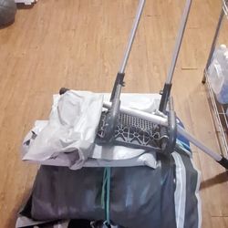 Inflatable Boat With Two Paddles 