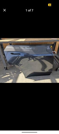 2020-2021-2022-2023 TESLA MODEL Y REAR RIGHT DOOR OEM USED #10537