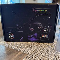 Luces 360 interior del carro