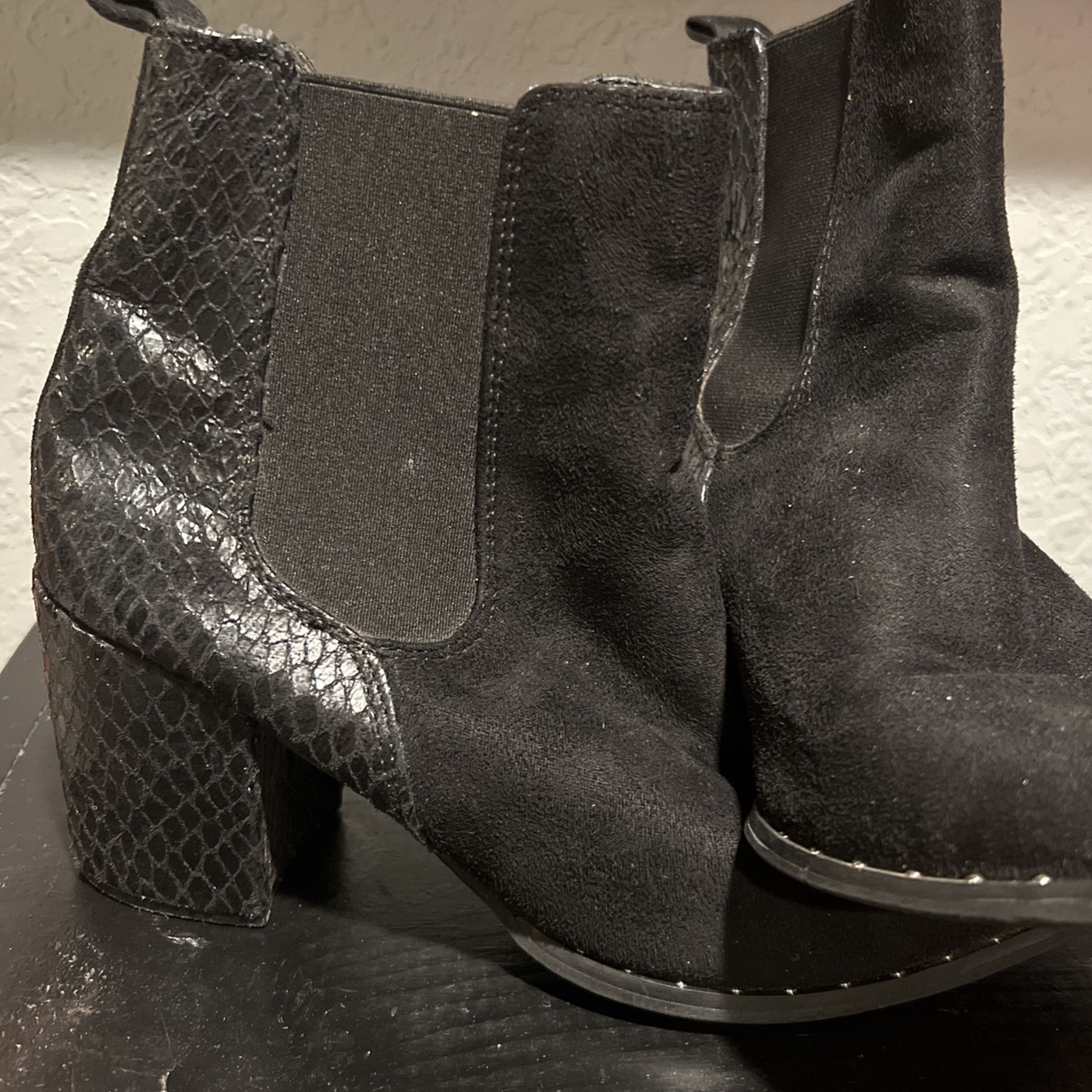 Black Ankle Boots