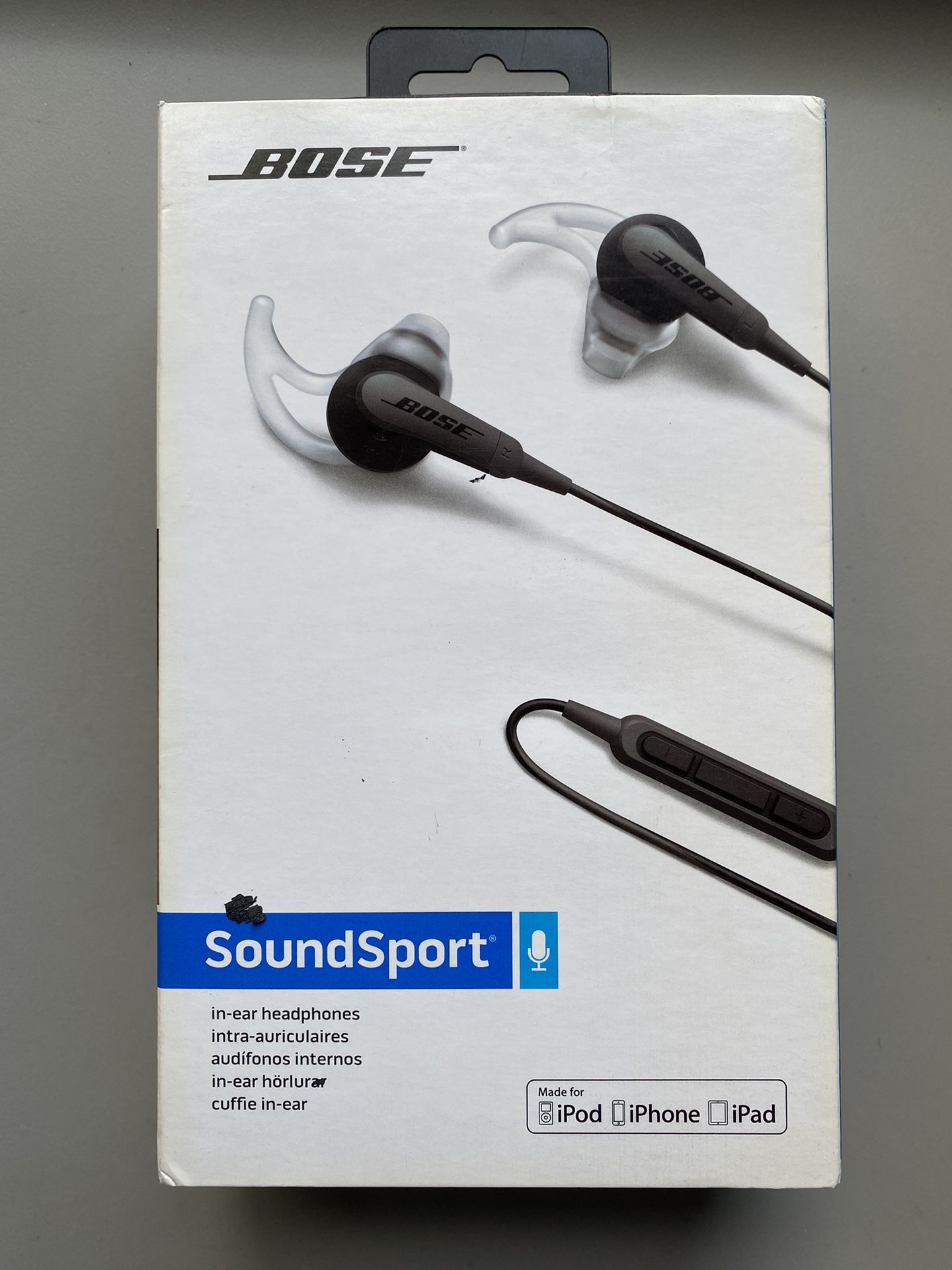 Bose Soundsport In Ear Headphones (IOS)