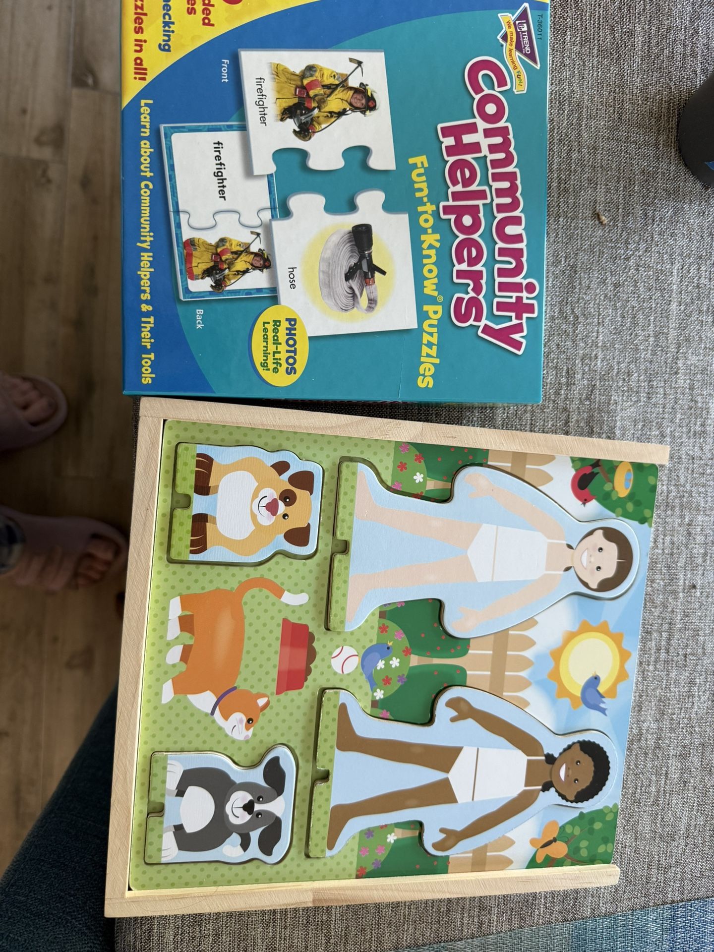 FREE Community Helpers Puzzles