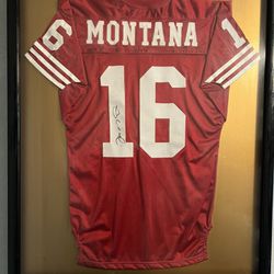 90s Montana Signed Jersey Taking Offers 
