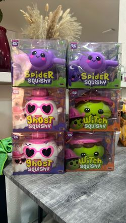 Crazy Fun Halloween Squishy Toys