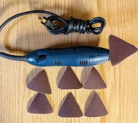 Ryobi detail sander model DS 1000 double insulated 120 volt