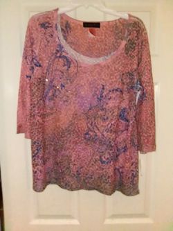 Ladies top size 1X New