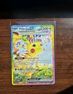 Pikachu ex Tera Special Illustration Rare 238/191 Surging Sparks Very High Probability