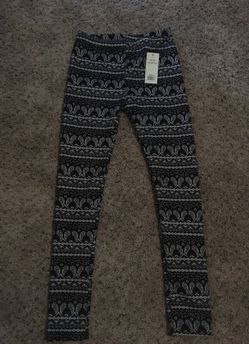 Fleece lined tights