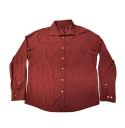 UNTUCKit Gironde Shirt – Size XL Slim Fit – Dark Red