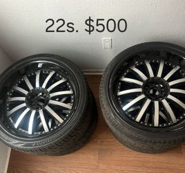 22s with tires