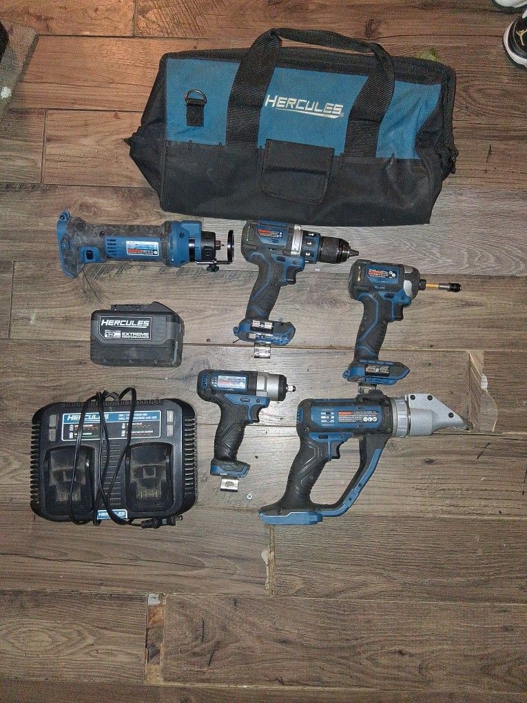 Hercules Brushless 20v Tool Kit