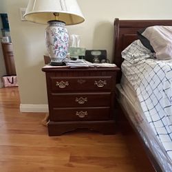 Antique Dresser Drawer And Side Table 