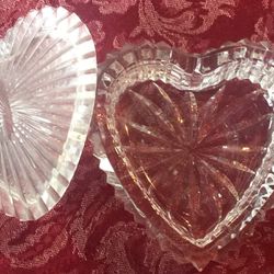 Waterford crystal heart box