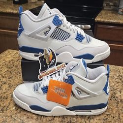 Air Jordan 4 Retro Miltary Blue 2024 Sz 10.5M