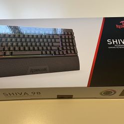 Redragon K515 Shiva Wired RGB Membrane Gaming Keyboard – New