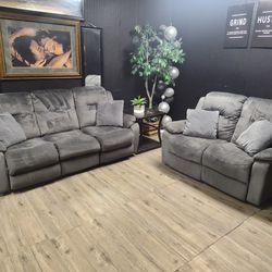 HUGE DEAL!!! 2 PIECE ASHLEY RECLINER SOFA SET ONLY $399 DELIVERY AVAILABLE!!!