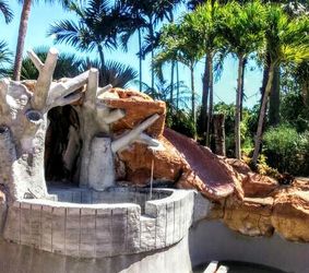 Artificial cement trees