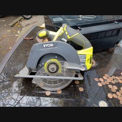 Ryobi Circular Saw With 4ah Battery 