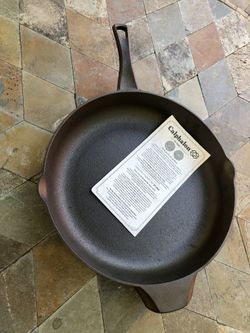 CALPHALON 12” Cast Iron Skillet “NEW “never used!