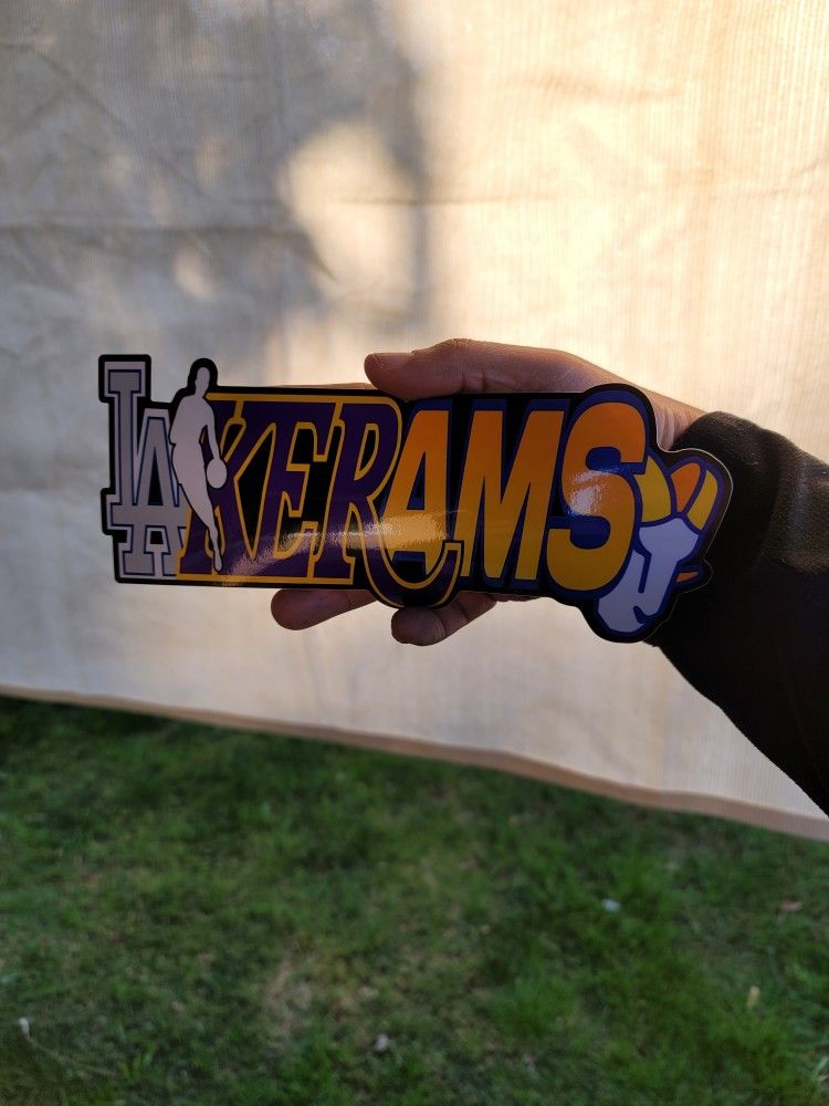 Dodger, Lakers, Raiders, Usc,Ucla Decals