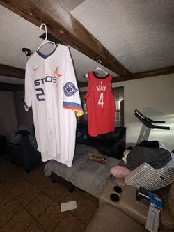 Astros And Rockets Nike Jersey NEW 