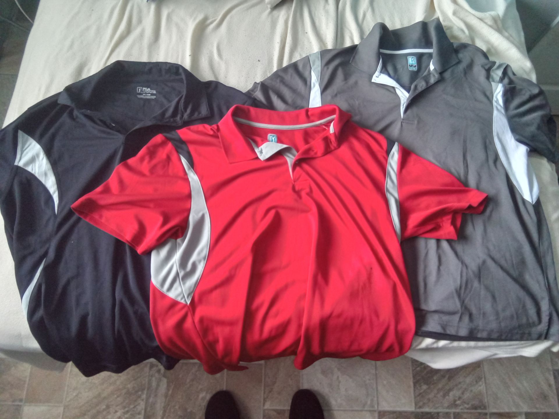 PGA Tour Golf Shirts XL Men's