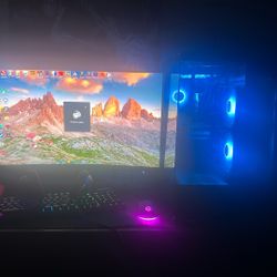 Full Gaming Set 4060 Ti Ddr5 1tb And 185 Hz Monitor With Two Xbox Controllers That Come With Mouse And Keyboard 