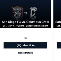 SDFC vs Colombus Crew 