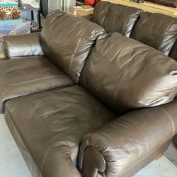 Real Leather Couches 