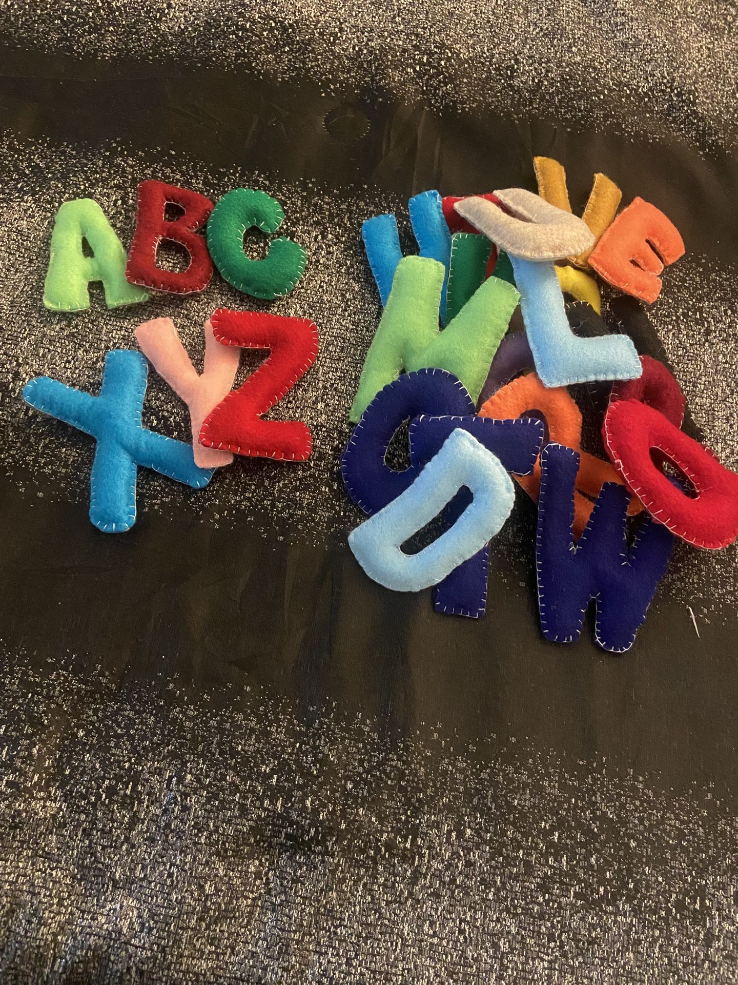 Felt Alphabet And Felt Bookmarks
