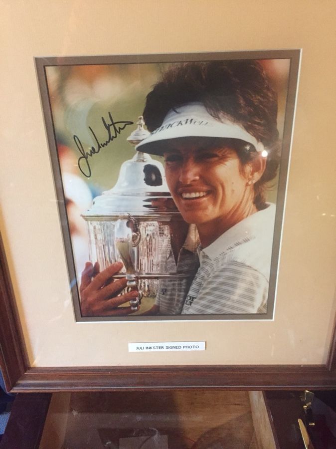 LPGA juli inkster signed