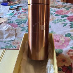 Insulated Titanium Water Bottle With Screen