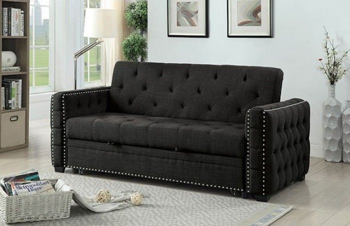Brand New Grey Futon Sofa Sleeper