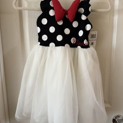 Mickey Mouse Dress Girls Brand New Size 6