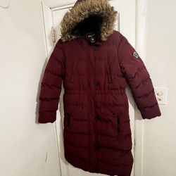 knee length women’s winter coat