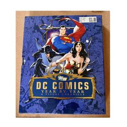 DC Comics Year By Year A Visual Chronicle Hard Cover Book With Sleeve Super Hero