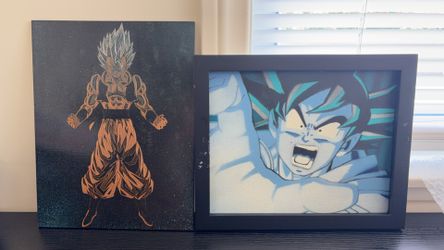 Dragonball Z wall decor and artwork
